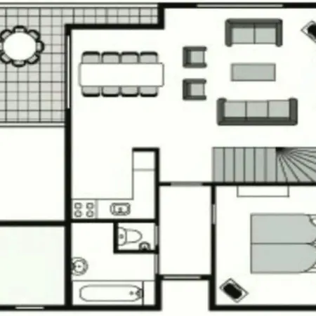 Apartment Spacious Near *